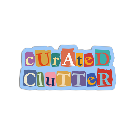 Curated Clutter Funny Junk Journaling Stickers