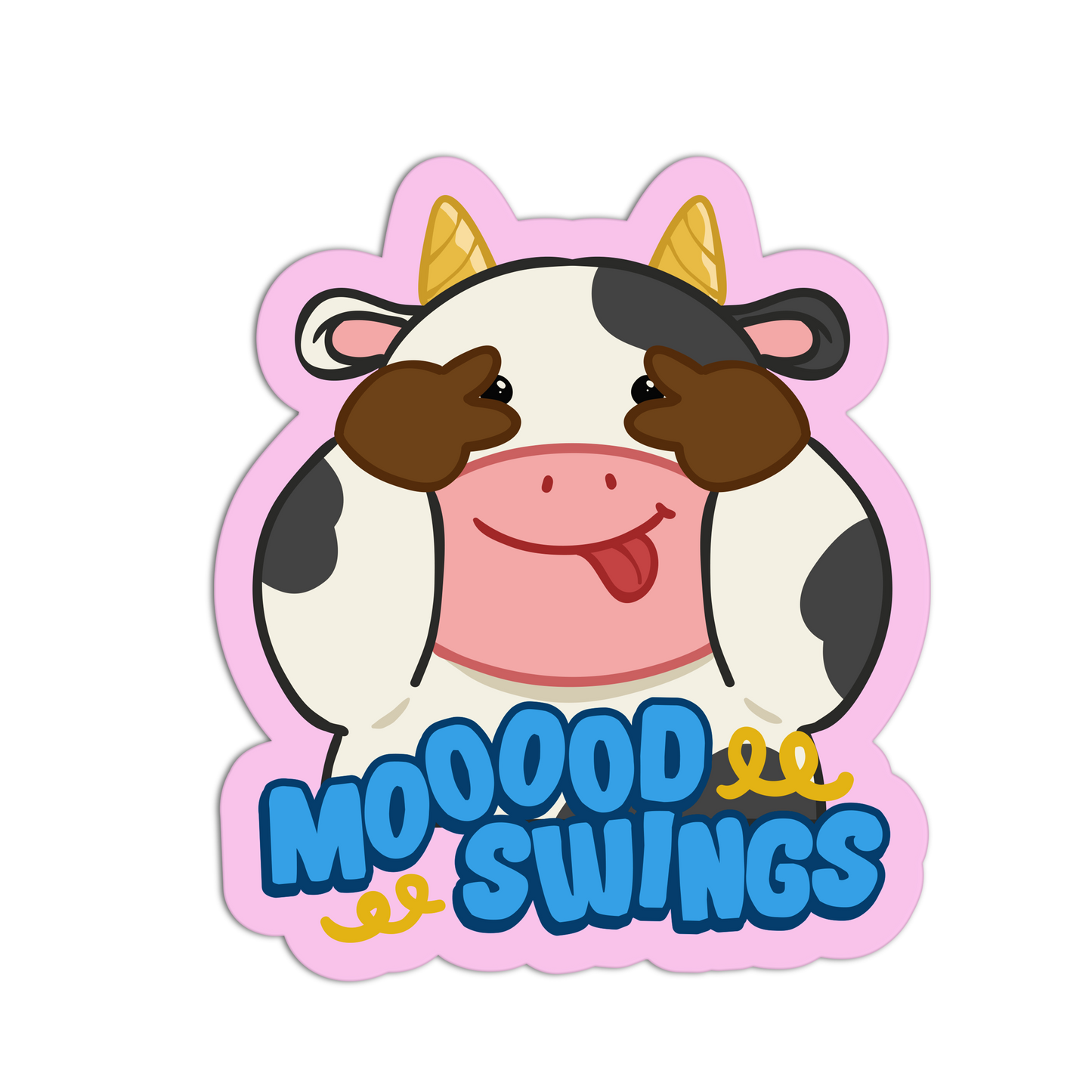 Mood Swings Funny Sticker