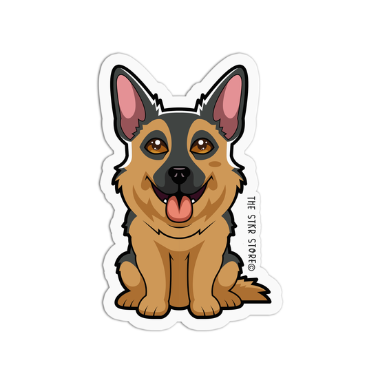German Shepherd Dog Breed Sticker