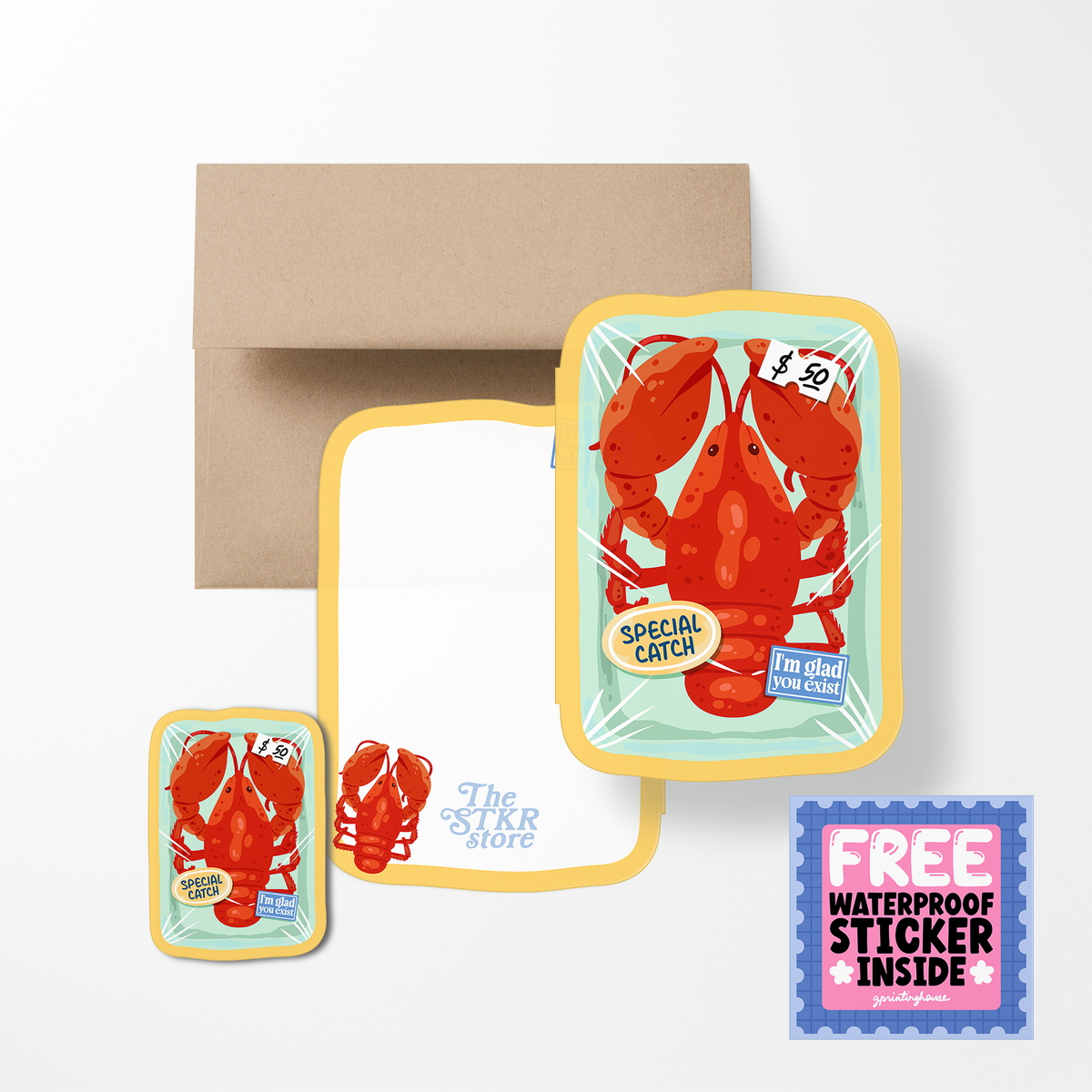 Grocery Greeting Cards