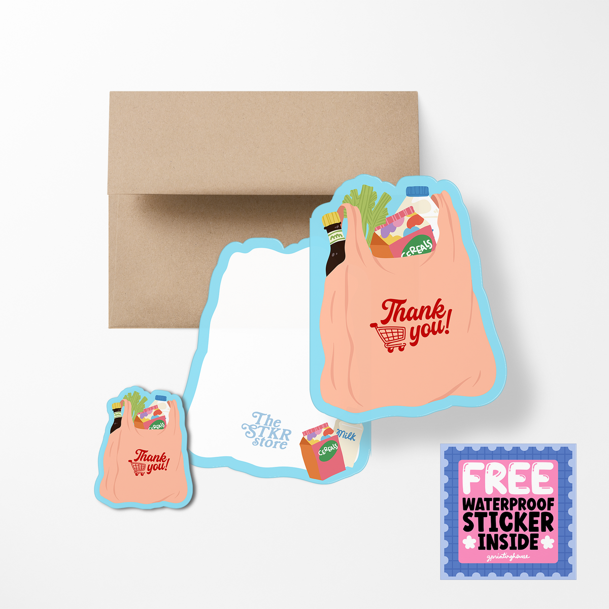 Grocery Greeting Cards
