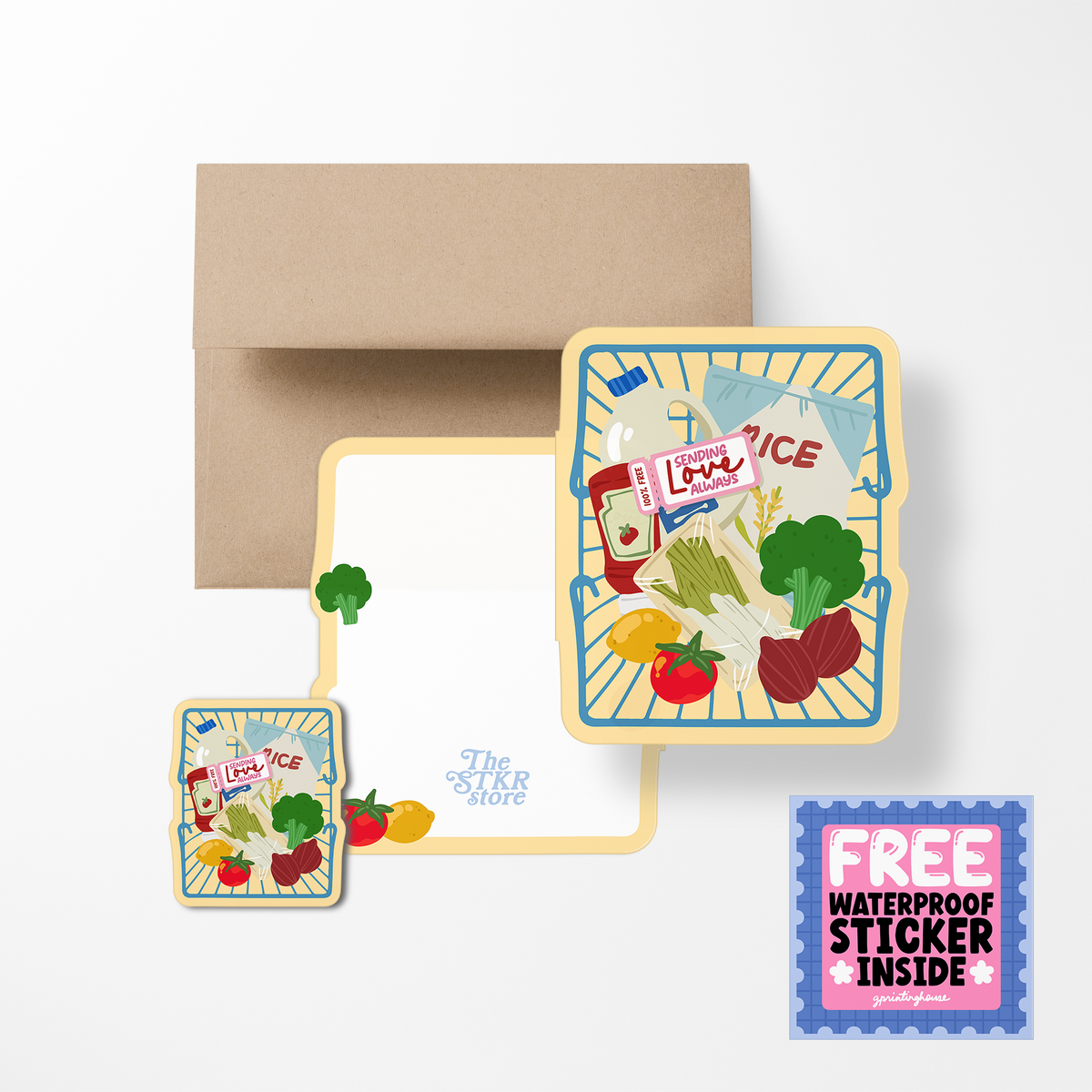 Grocery Greeting Cards