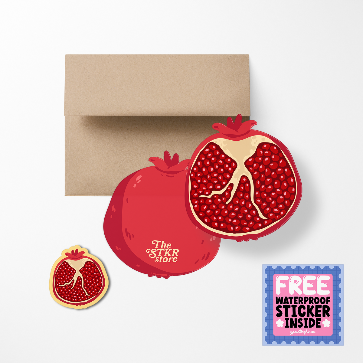 Grocery Folding Greeting Cards