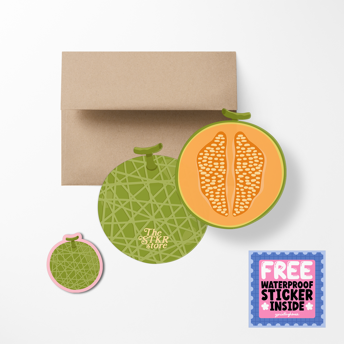 Grocery Folding Greeting Cards