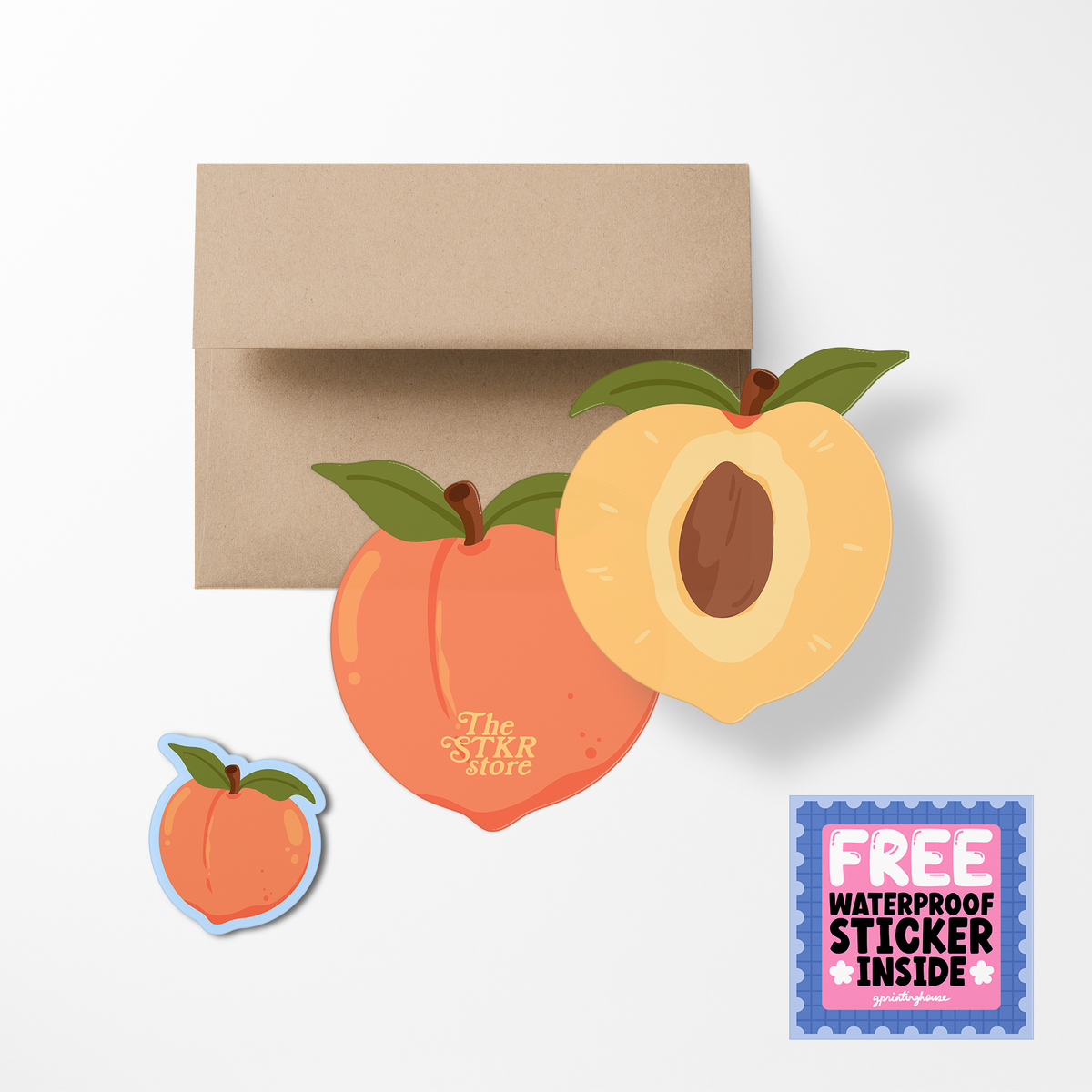 Grocery Folding Greeting Cards