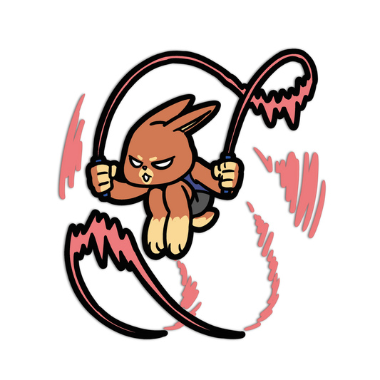 Bun-Burner Gym Animal Stickers