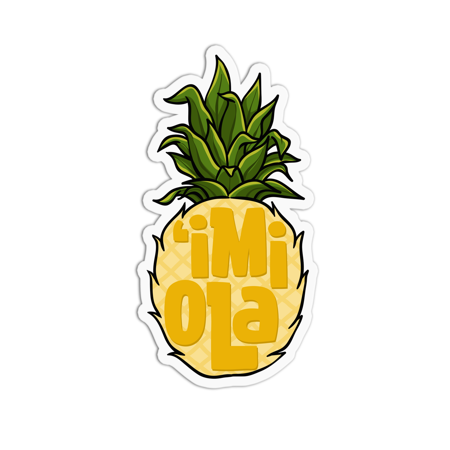 Imi Ola Hawaiian Stickers