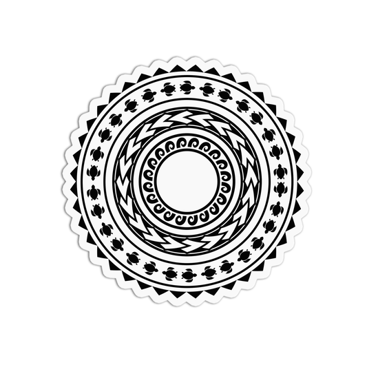 Hawaiian Tribal Sticker