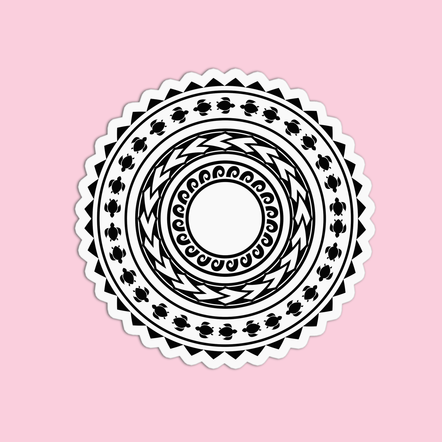 Hawaiian Tribal Sticker