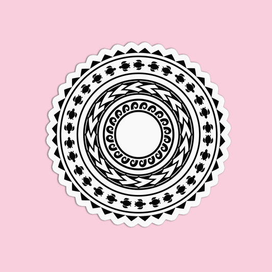 Hawaiian Tribal Sticker