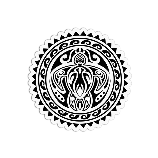 Hawaiian Tribal Sticker