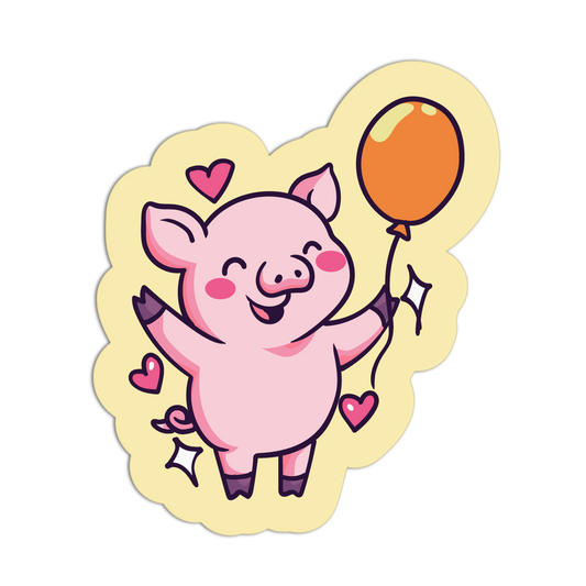 Balloon Buddy Humming It Up Sticker