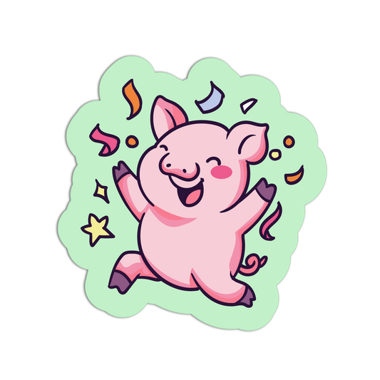 Confetti Cheer Humming It Up Sticker