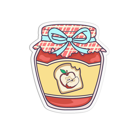 Spiced Apple Butter - Jam Jar Series Stickers
