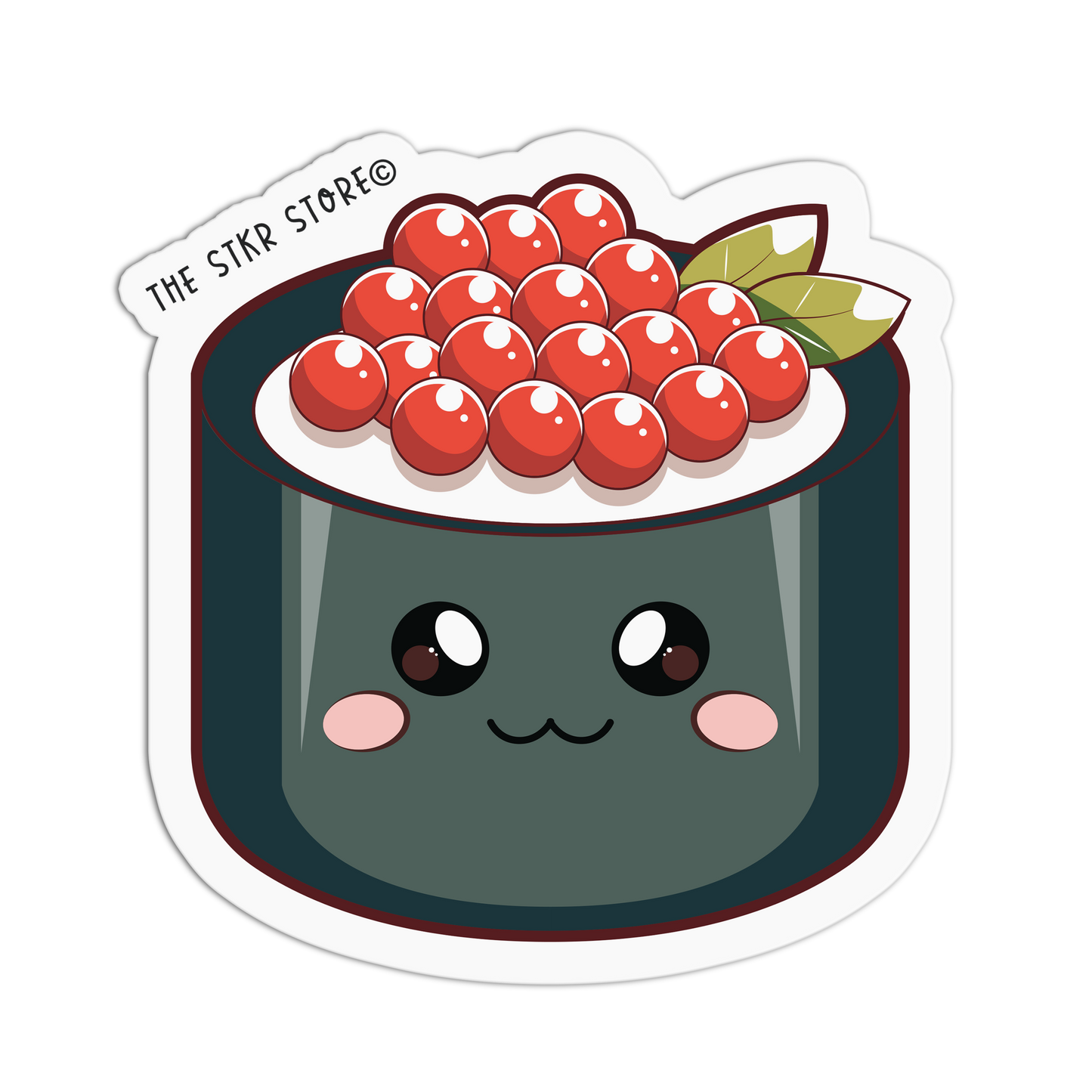 Salmon Roe Roll Japanese Food Stickers
