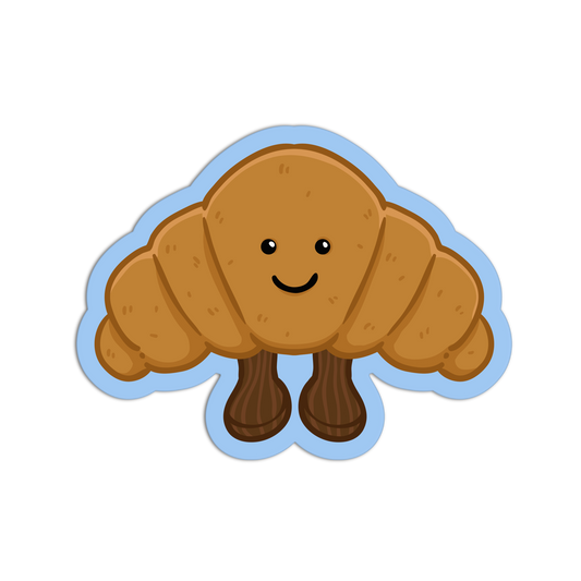 Amuseable Croissant Jelly Cat Toys Sticker