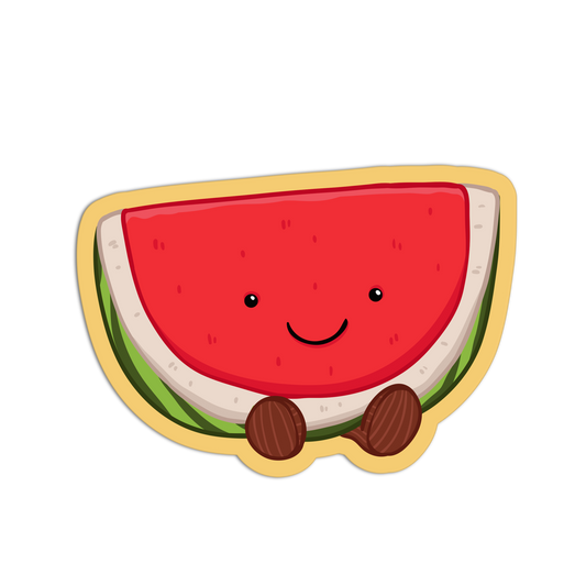 Watermelon Jelly Cat Toys Sticker