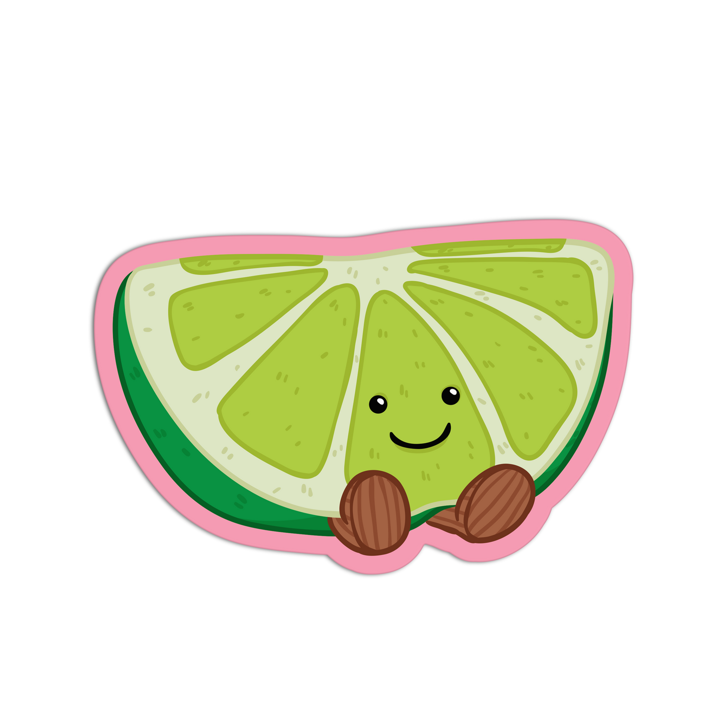 Amuseable Lime Jelly Cat Toys Sticker