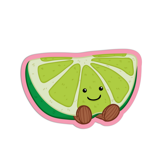 Amuseable Lime Jelly Cat Toys Sticker