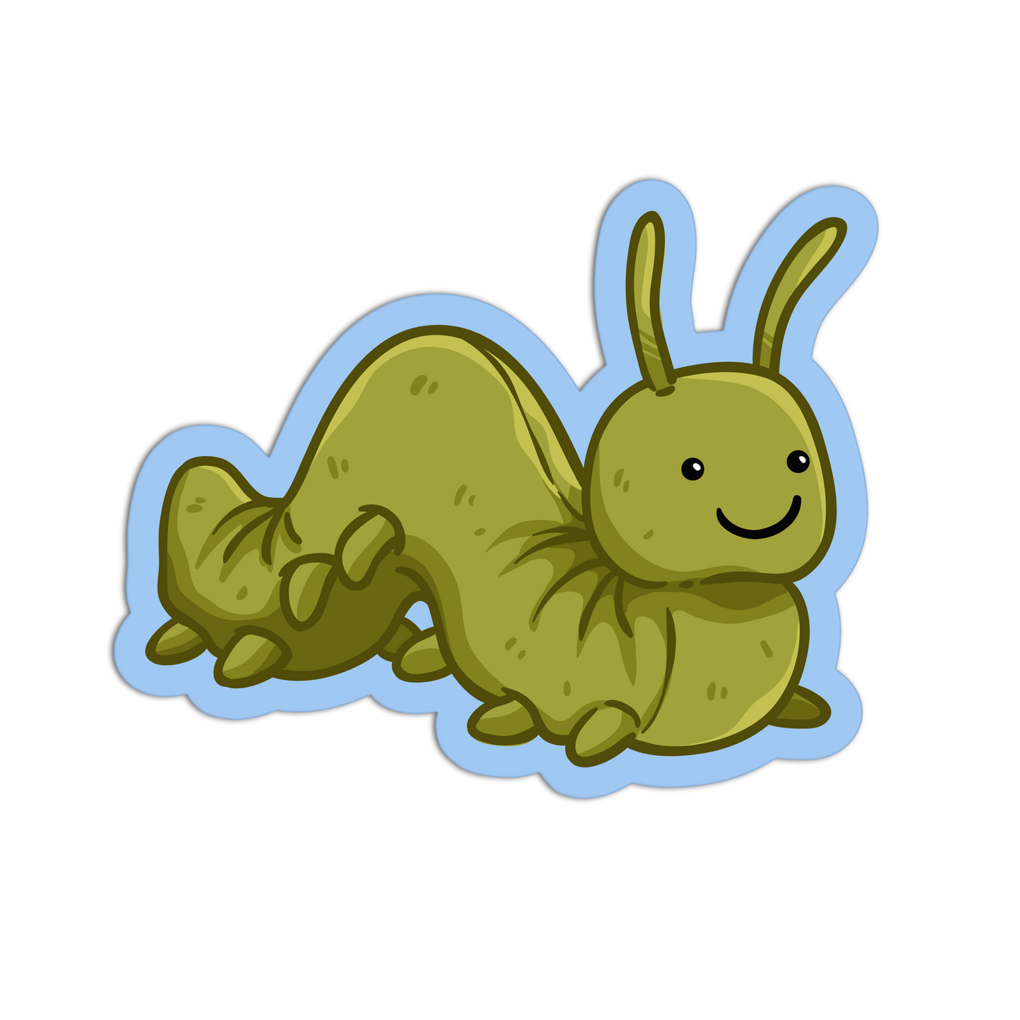 Carys Caterpillar Jelly Cat Toys Sticker