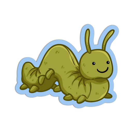 Carys Caterpillar Jelly Cat Toys Sticker