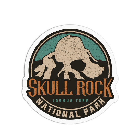 Skull Rock Tavel Series_Joshua Tree Sticker
