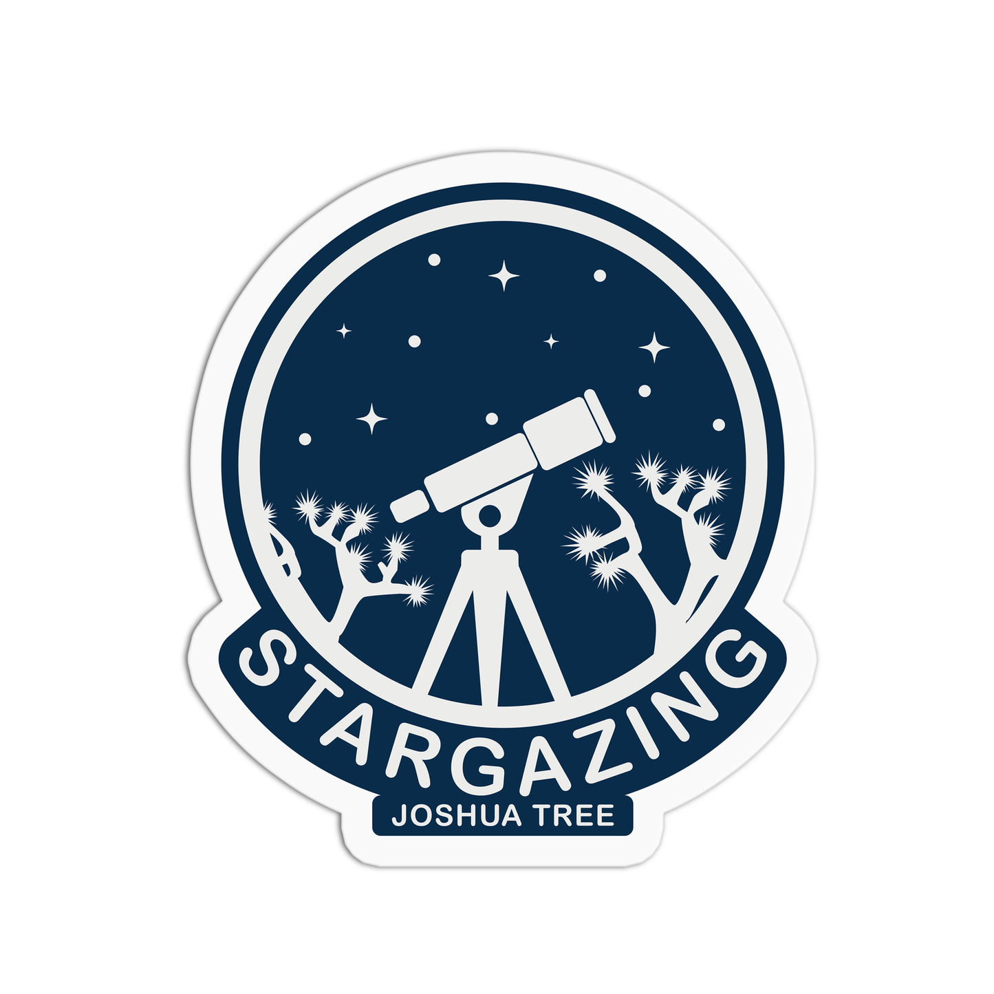 StarGazing Tavel Series_Joshua Tree Sticker