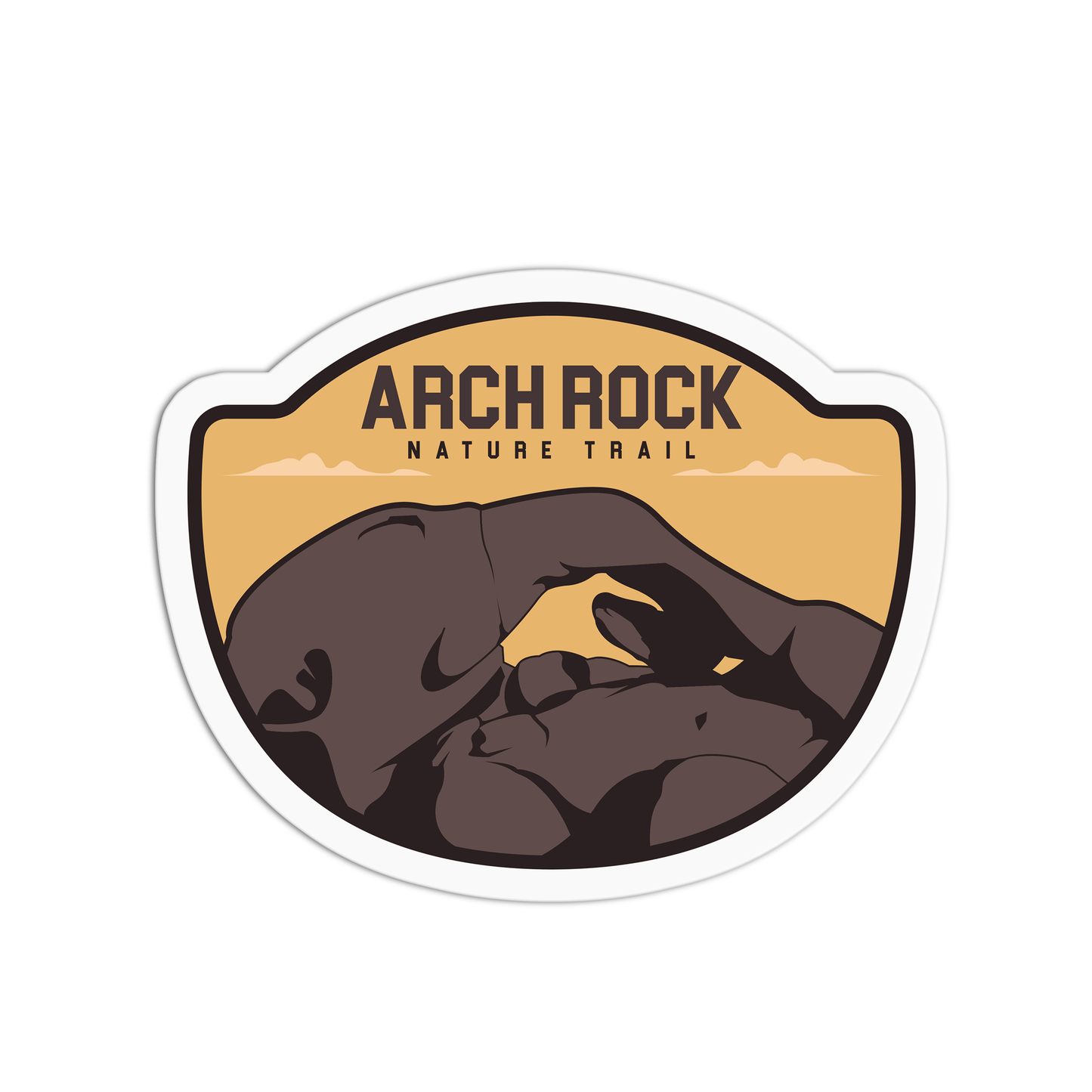 Arch Rock Tavel Series_Joshua Tree Sticker
