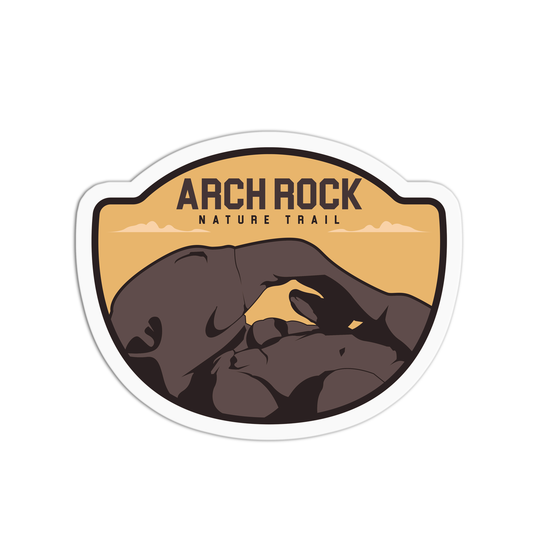 Arch Rock Tavel Series_Joshua Tree Sticker