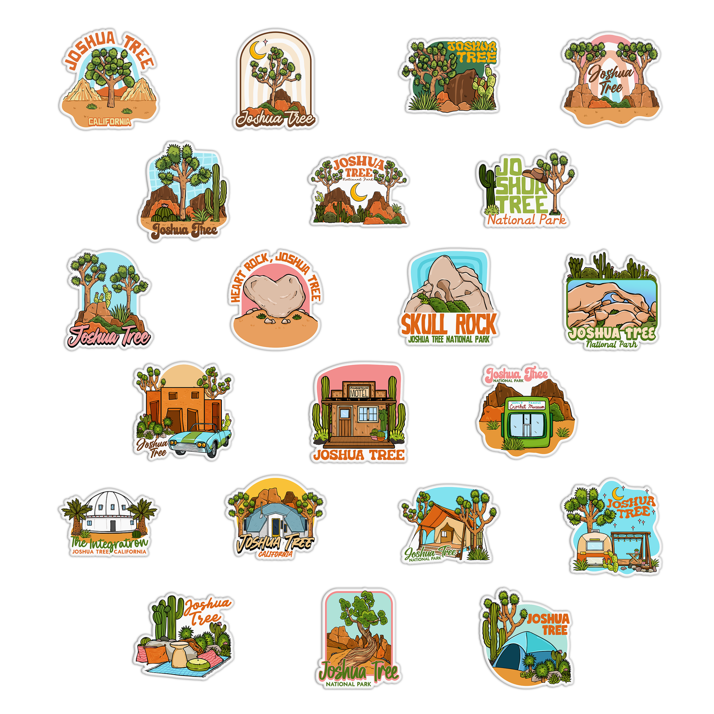 Joshua Tree Collection Sticker Pack