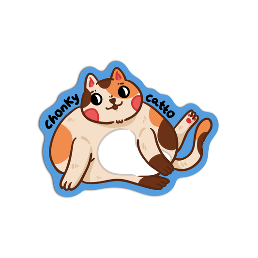 Chonky Catto Cute Sticker