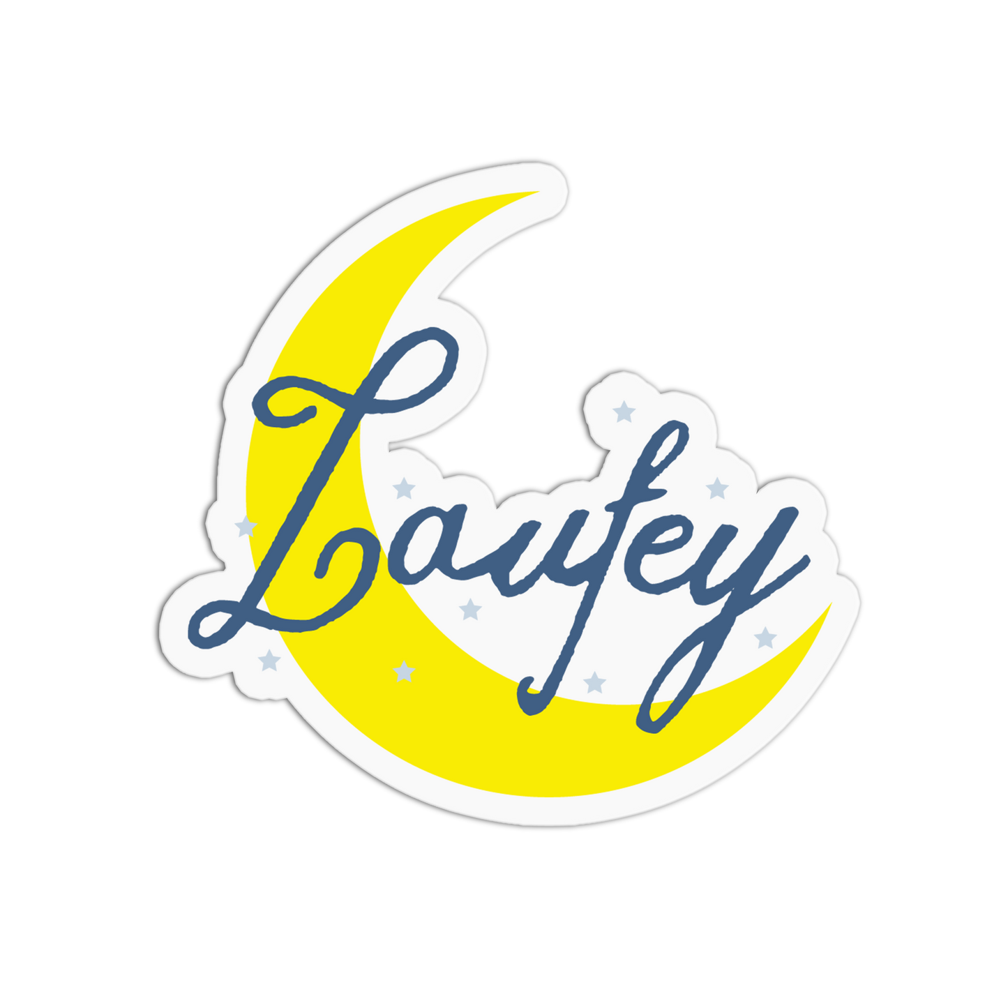 Crescent Moon Laufey Sticker