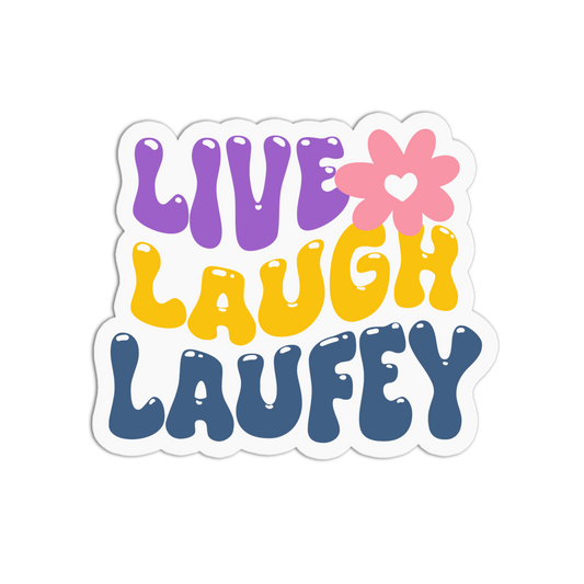 Live Laugh Laufey Sticker