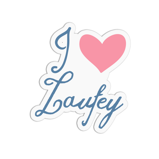 I Love Laufey Sticker