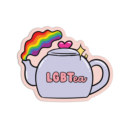 LGBT Tea Sticker