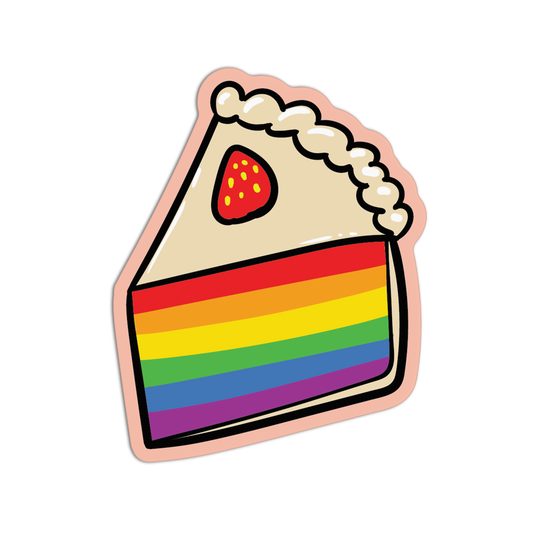 Cupcake LGBT Sticker