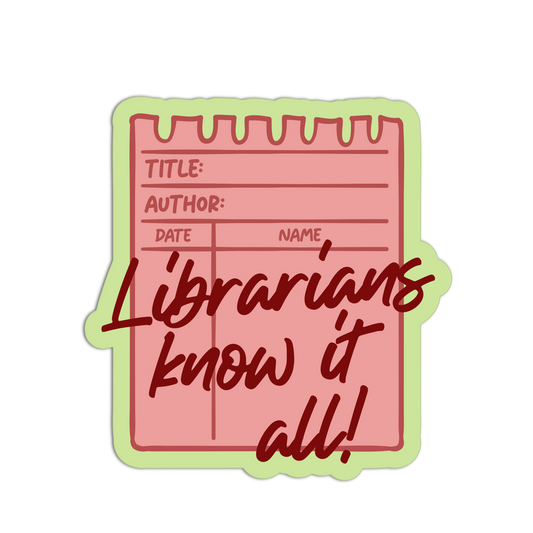 Check It Out! Library Sticker