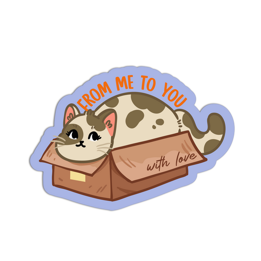 From Me To You Mail Stamp Stickers
