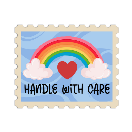 Heart of the Sky Mail Stamp Stickers