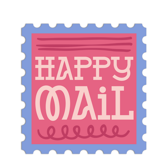 Joyful Delivery Mail Stamp Stickers