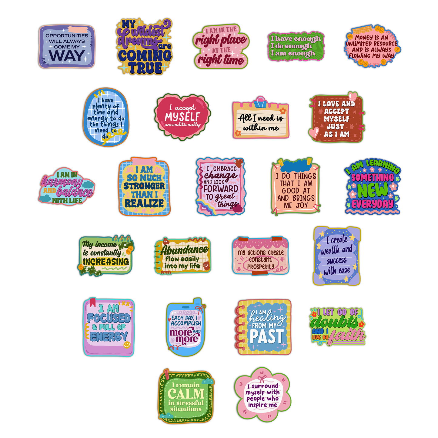 Affirmation Sticker Sheet