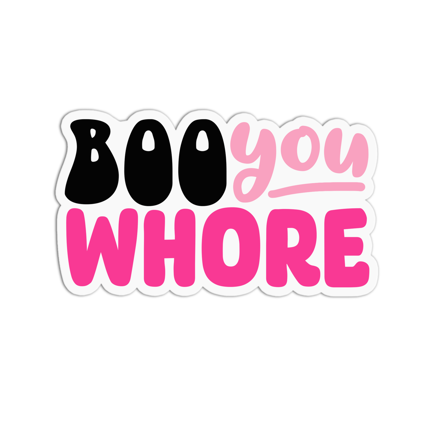 Booyou Whore Mean Girls Sticker