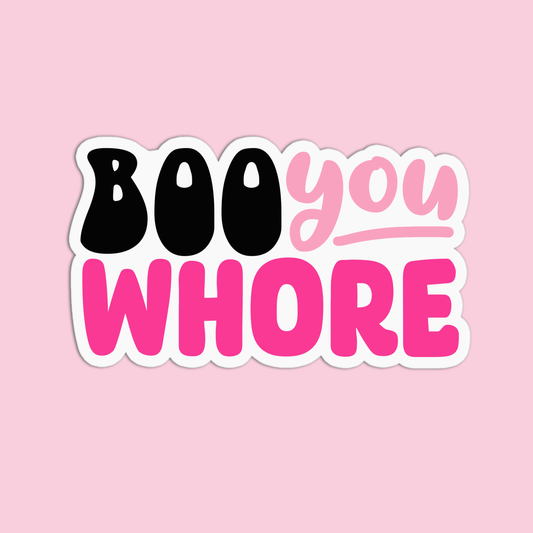 Booyou Whore Mean Girls Sticker