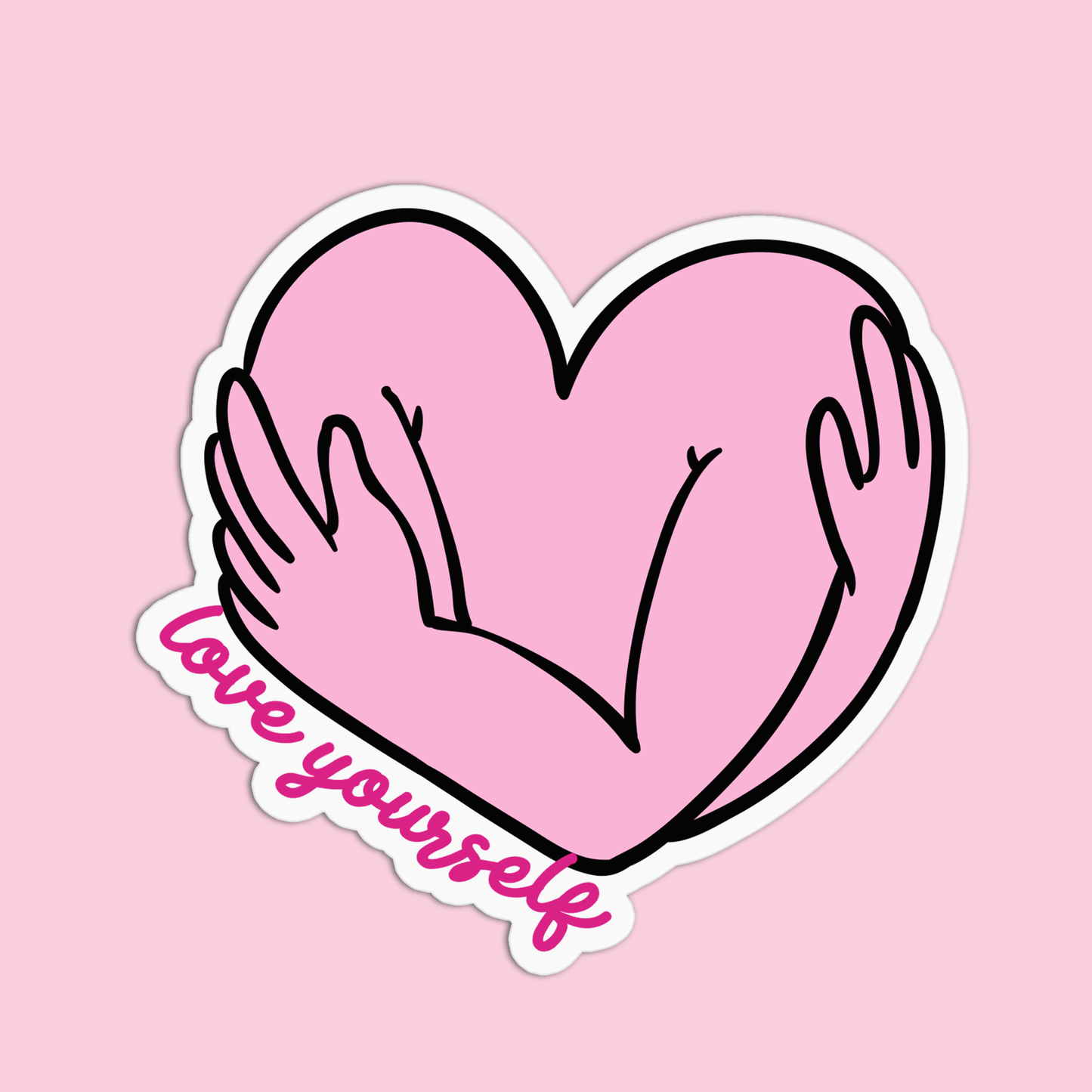 Love Yourself Sticker