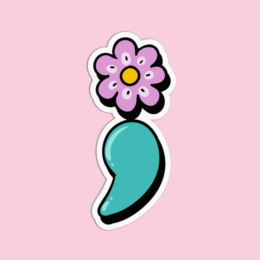 Flower Sticker