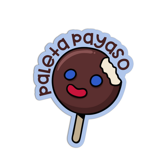 aleta Payaso Mexican Tray Sticker