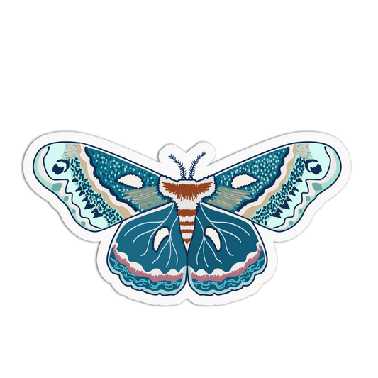 Colorful butterfly illustration on a white background