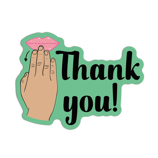 Thank you New Asl Sticker