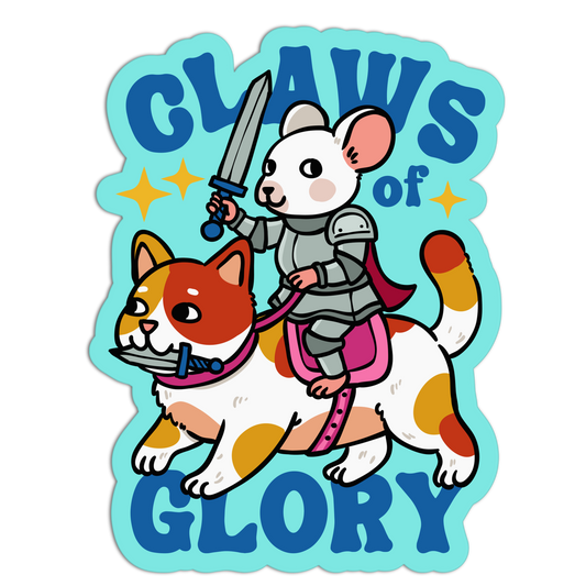 Paws & Prowess Patrol New Cats Stickers