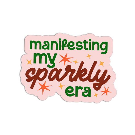 Pure Abundance - New Manifesting Affirmation Sticker